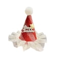 thumbnail image 4 of Pinza para el pelo navideña, decoración navideña, pinza para el pelo para fiestas temáticas, festivales, disfraces Rojo, 4 of 8