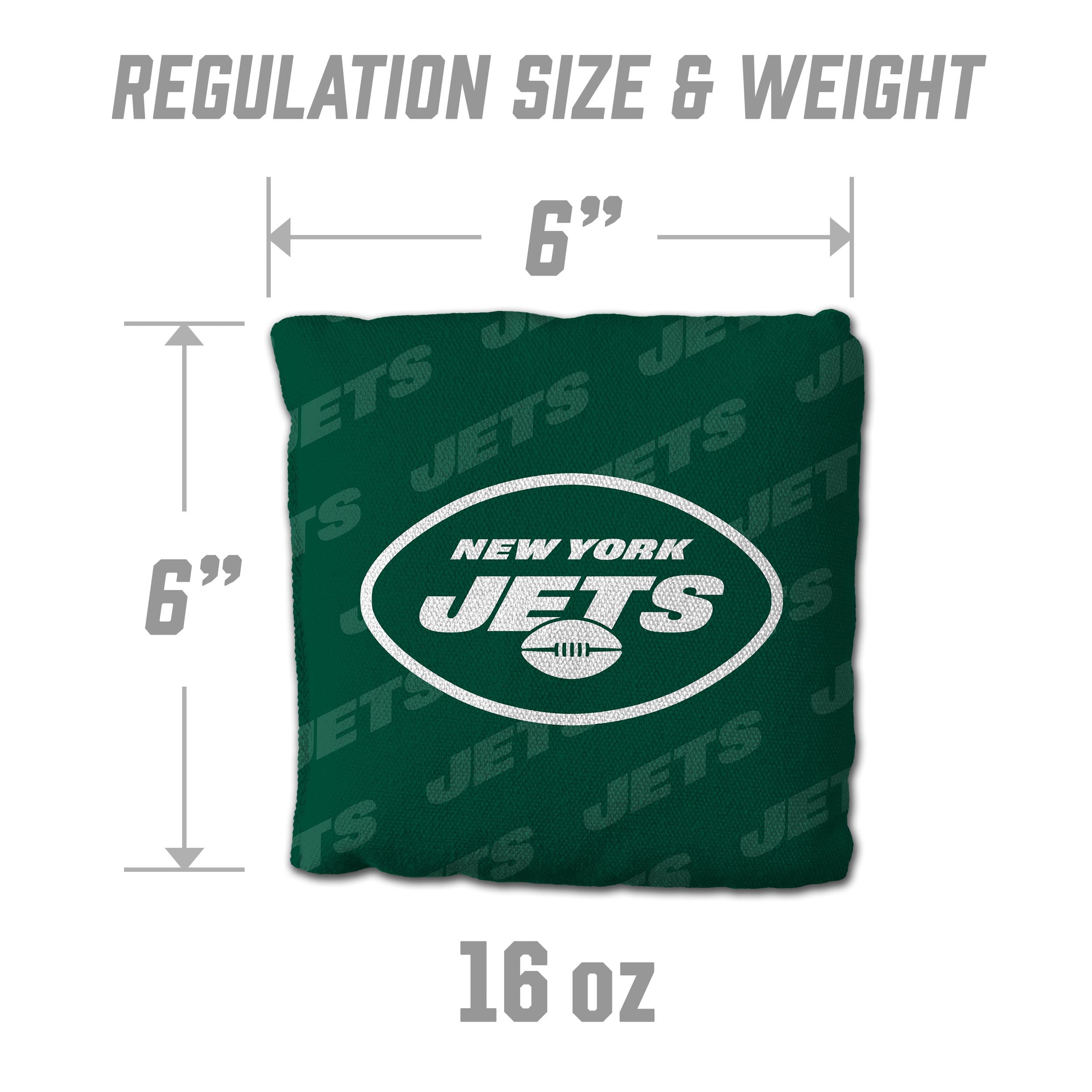 NFL New York Jets Cornhole Bags - 4PK - Green
