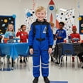 thumbnail image 2 of Astronaute pour Enfants pour Fête Spatiale Déguisement Jeu de Rôle Performance d'Halloween par Tenue de Cour, 2 of 4