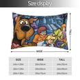 thumbnail image 2 of Lsque Scooby-Doo Pattern Bedding Waterproof Pillow Protector Zippered Queen – Bed Bug Proof Pillow Encasement-20"x30", 2 of 6