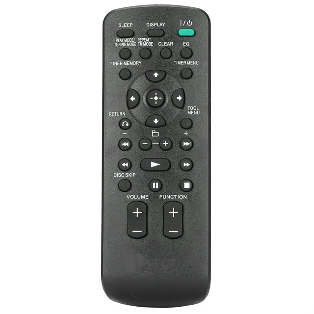 RM-AMU008, Durable Remote Control Home Audio And Video Remote Control Easy To Use Wear Resistant For LBT-ZX66I LBTZX66I