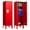 Red, variant on 54" Metal Storage Cabinet Lockable Storage Home Tall Steel Locker Cabinet with Compartmentsfor Office, Gym, School, Employees, Bedrooms, Sports Gear & Personal Belongings (Assembly Required)