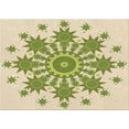 thumbnail image 1 of Ahgly Tapis Rectangulaire Lavable en Machine Intérieur Transitionnel Kaki Or, 6 Pieds x 9 Pieds, 1 of 7