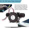 thumbnail image 4 of Generador de turbina de agua CC, herramienta de carga de agua Micro hidráulica, 12V CC, 10W, 4 of 5