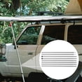 thumbnail image 4 of Raindrops 8Pcs Grey Metal Tent Pole Kit Sturdy Lightweight Portable Tent Support for Camping Use, 4 of 7