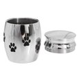 thumbnail image 1 of Cat Ash Urn 1Piece Durable Stainless Steel Pet Ash Holder for Commemorating Beloved Pets Lightweight Sealed Travel, 1 of 5