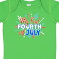 thumbnail image 4 of Inktastic My First Fourth of July- Red, White, and Blue Fireworks Boys or Girls Baby Bodysuit, 4 of 5