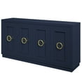 thumbnail image 6 of Twin Star Home 15.5 in. D Buffet Sideboard TV Stand for TVs up to 70 in, Modern Navy, 6 of 9