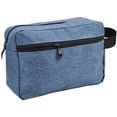 thumbnail image 3 of Neceser de Viaje para Hombre y Mujer, Bolsa de Aseo de Viaje, Organizador Bolsa de Maquillaje, Bolsa de Baño Portátil, para Cosméticos, Artículos de Tocador (Azul), 3 of 4