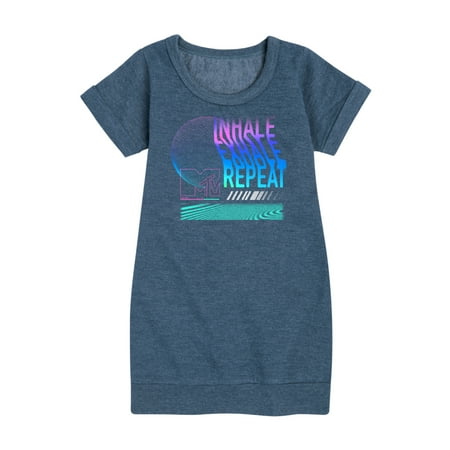 

MTV - Inhale Exhale - Toddler & Youth Girls Fleece Dress