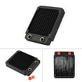thumbnail image 4 of Water Cooling Radiator,Copper Computer Heat Sink Cooler Radiator,PC Heat Exchanger With G1/4 Port,for Computer/Beauty Equipment/Air  Water Cooling System, 4 of 8
