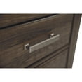 thumbnail image 6 of Bowery Hill Wood Dark Brown Nightstand Rectangular Vintage Casual Style 29.47", 6 of 8