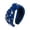 Blue, variant on HNMKIU Heardband Women Baseball Knot Headband Sports Team Game Day Pearl Stylish Shiny Accessories Black,One Size