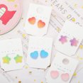 thumbnail image 3 of Coofit 120PCS Resin Charm DIY Heart Star Shape Resin Embellishment Jewelry Charm, 3 of 10