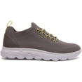 thumbnail image 2 of Geox U Spherica A Men's Lace Up Knitted Fabric Casual Sneakers In Grey Size 12, 2 of 6
