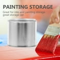 thumbnail image 4 of EeaseCA 6pcs Iron Round Paint Cans Practical Paint Storage Can Durable Ink Container (0.5L), 4 of 8