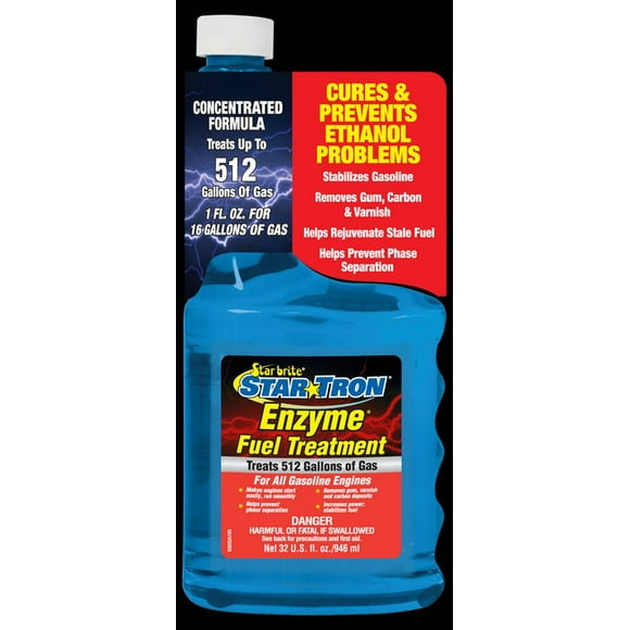 Star Brite Fuel Additive 093032 Star Tron; For Gasoline; Enzyme Fuel Treatment; 32 Ounce Bottle; With US Label