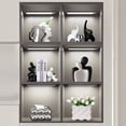 thumbnail image 5 of Gabinete de vino de lujo ligero de alta gama, gabinete de TV, decoración del hogar de alta gama, elegante, de alta calidad, artesanía de entrada de sala de estar, 5 of 5