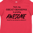 thumbnail image 4 of Inktastic Yeah My Great Grandma Is Pretty Awesome Boys or Girls Toddler T-Shirt, 4 of 5