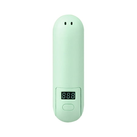 

CHAMAIR Handheld Foldable Fan Power Bank Function Electric Fan for Summer (Green)