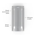 thumbnail image 4 of Soporte vertical para portátil HumanCentric para MacBook Silver, 4 of 8