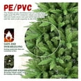 thumbnail image 4 of 4ft PE/PVC Mixed Memory Wire iron Wire Hinged Green Tree Environmentally Friendly Fireproof Artificial Christmas Tree, 4 of 9