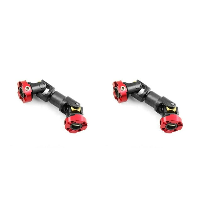 Youkk 1/14 Télécommande Modèle Voiture Arbre de Transmission Pièces de Rechange Simulation Arbre de Transmission Remplacement pour Tamiya Type 1 2Ensemble