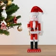 thumbnail image 4 of Accesorios de Diseño de Escena de Decoración de Estatuilla de Papá Noel Cascanueces para Dormitorio de Vacaciones Sunnimix Figurita de Cascanueces, 4 of 8