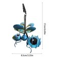 thumbnail image 2 of Estatua Insecto Hierro Solar Con Hadas LED Jardín (dorado), 2 of 9