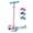Pink(without battery), variant on GLAF Kids Scooter for Age 3-8, Toddler Scooter with 3 Adjustable Height & LED Strips for Boys & Girls, Light Up 3-Wheels Foldable Kick Scooter, Lean to Steer, Pink