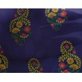 thumbnail image 4 of oneOone Georgette Viscose Fabric Leaves|Swirl & Floral Block Print Fabric By Yard 42 Inch Wide, 4 of 4