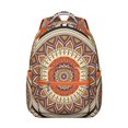 thumbnail image 1 of Sacred Symbolic Mandala Students Backpack Fashion Backpack with Vintage Traditional Mandala and Abstract Ornamental Pattern, Comfortable and Durable for School, 1 of 6