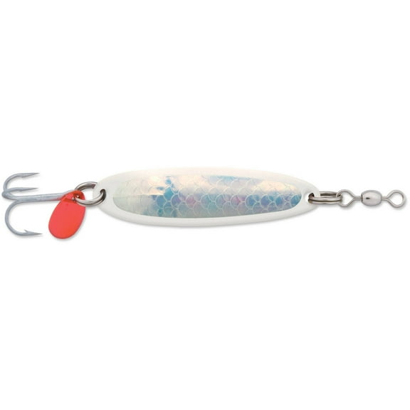 Luhr Jensen 5/8 Krocodile Treble Hook, Pearl/Fishscale Model: 1003-058-0581