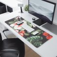 thumbnail image 2 of Long Mouse Pads for Desk,Pioneer Flower Floral Print Pattern Desk Mats on Top Of Desks, Desk Mouse Pad Extra Large with 3mm Non-Slip Base and Stitched Edge for Gaming,Office,Work,Home 31.5"x11.8", 2 of 6
