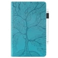 thumbnail image 3 of 3D Tree Embossed for Samsung Galaxy Tab S6 Lite 2022 Case 10.4 inch PU Leather Book Cover Tablet for Funda Galaxy S6 Lite Case HF Black For S6 Lite 10.4inch, 3 of 6