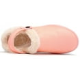 thumbnail image 3 of Womens Mens Comfort Slippers Winter Lined Clogs Non-slip Home House Slippers Slip on Garden Shoes Indoor Outdoor Mules Pink, 3 of 6