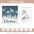 thumbnail image 3 of YAZAOO Chair Covers Set Home Kitchen Reindeer Soaring on The Blue Sky Pattern Party Decor Seat Back Cover Protector, 3 of 6