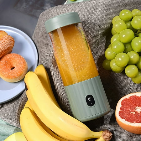 

Christmas Clearance Portable Blenders Blend-er For Shakes And Fruit Juicer USB Rechargeable With 6 Blades Handheld Blenders For Sports Travel And Outdoors