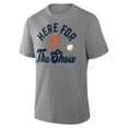 thumbnail image 2 of Men's Fanatics Heather Gray Detroit Tigers Nostalgia Tri-Blend T-Shirt, 2 of 3