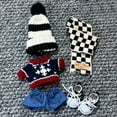 thumbnail image 3 of Plush Doll Clothes Set for Labubu Plush Toy 25x22cm Outfits Accessories, 3 of 6