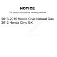 thumbnail image 2 of Transit Auto Front Rear Ceramic Disc Brake Pads Kit for Car Honda Civic KNN-100156, 2 of 2