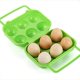 thumbnail image 3 of Caja de huevos de plástico portátil, 6 rejillas, caja de almacenamiento de huevos plegable, caja de huevos de gran capacidad, caja de almacenamiento para refrigerador y cajón para verduras, 3 of 5