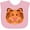 AD-Pink, variant on Inktastic Tiger Face Boys or Girls Baby Bib