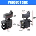 thumbnail image 3 of Easy To Install Electric Hammer Switches Power Tool Accessory Rotary Hammer Switches Efficient Control Switches for Indu, 3 of 8