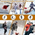 thumbnail image 3 of 4 Pair Self-Heating Socks for Men Women Unisex Therapy Socks Washable Anti-Freezing Self Heating Socks Insulated Cold Weather for Outdoor Hunting Camping Hiking Skiing, 3 of 7