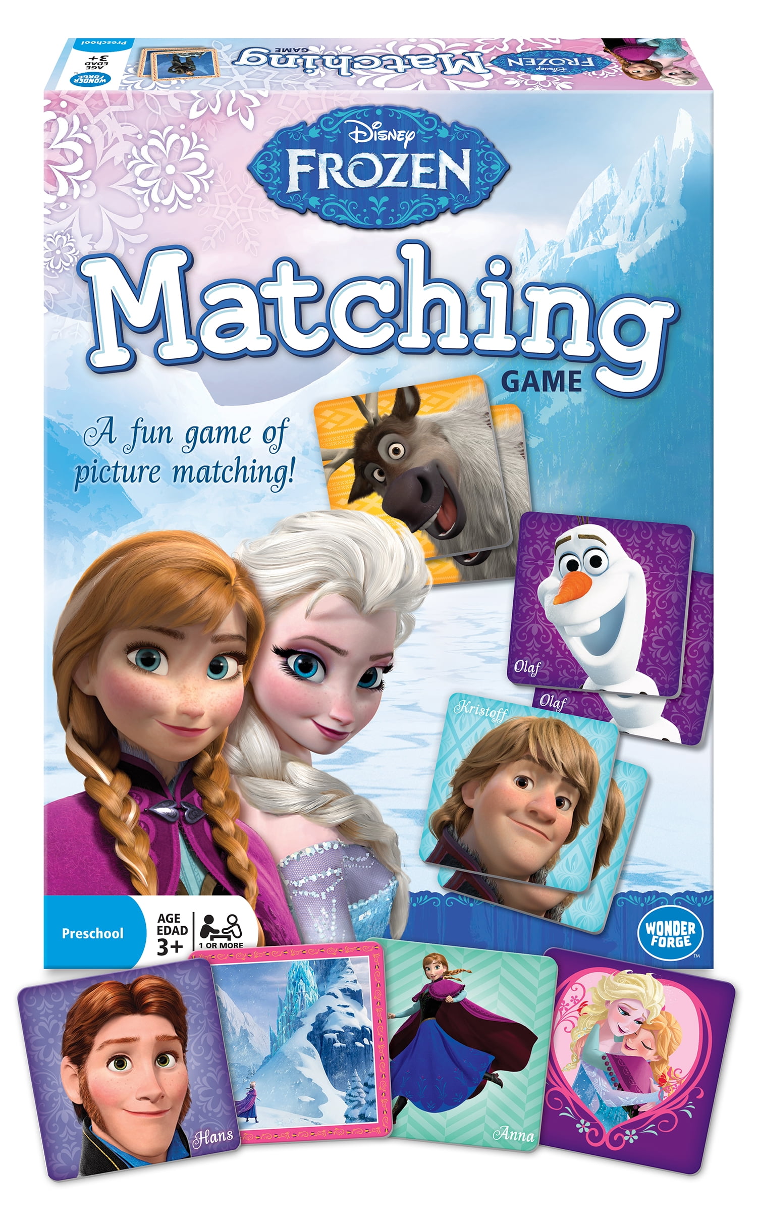 A FROZEN 2 FILLED PARTY BAG PERSONALISED INCLUDING FROZEN 2 THREE IN A ROW GAME 