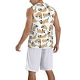 thumbnail image 2 of Sikiie Dachshund Dog Puppy Basketball Jersey Reversible Men's Mesh Athletic Sports Shirts Training Practice S-4XLMedium, 2 of 6