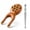 Jaw+Acupressure Tool, variant on Scarab Acupressure Tool & Wooden Gua Sha Comb Set, Sandalwood Facial Massage Tools with Brass Beads for Face, Jawline, Scalp & Eye Care, Relaxation & Self Care Gift Set