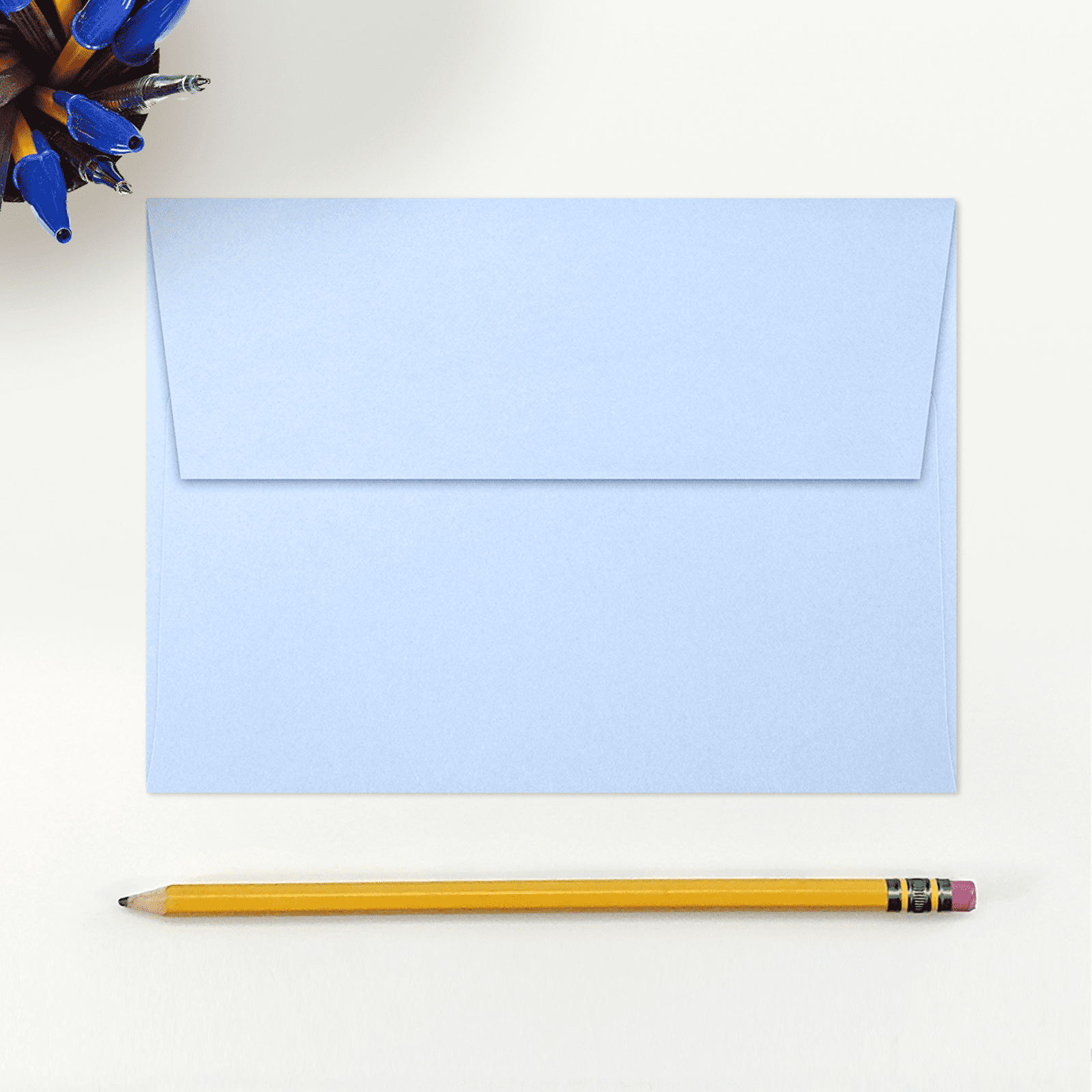 LUXPaper A7 Invitation Envelopes, 5 1/4 x 7 1/4, Baby Blue, 250/Pack