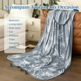thumbnail image 4 of OMERAI 90"x 108" Breathable Cooling Blanket for Hot Sleepers, Night Sweats, Lightweight Double Sides Summer Blankets Q-Max>0.5 Arc-Chill, Dark Grey, 4 of 8